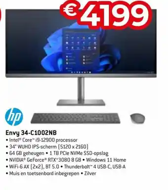 HP Envy 34-C1002NB