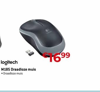 Exellent Logitech M185 Draadloze muis aanbieding