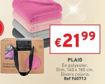 Trafic Plaid aanbieding