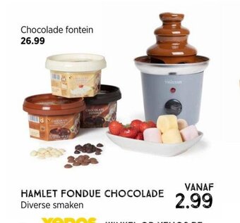 Hamlet Fondue Chocolade