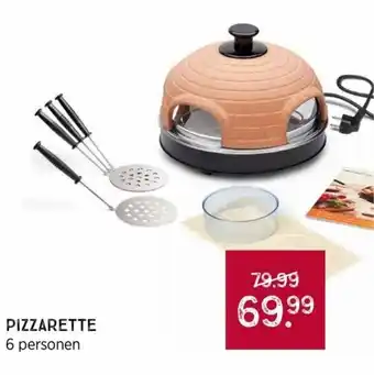 Pizzarette 6 personen