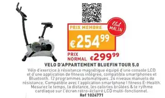Velo D'Appartement Bluefin Tour 5.0