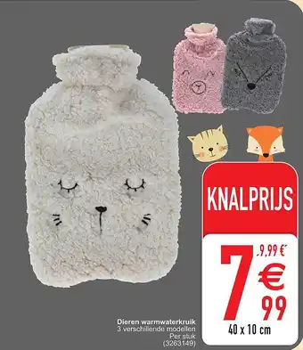 Cora Dieren warmwaterkruik aanbieding