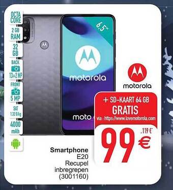 Cora Smartphone e20 aanbieding