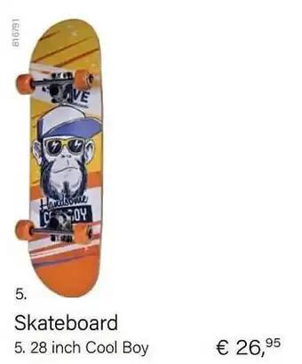 Multi bazar Skateboard 28 inch cool boy aanbieding