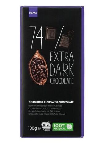 HEMA Donkere chocolade met 74% Cacao