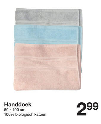 Zeeman Handdoek aanbieding