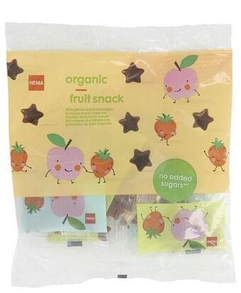 HEMA biologische aardbeisnoepjes - 8 Stuks