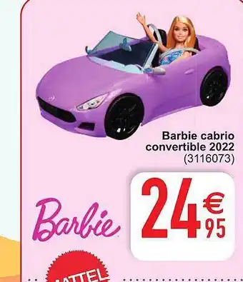 Cora Barbie cabrio convertible 2022 aanbieding