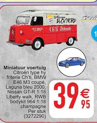 Cora Miniatuur voertuig aanbieding