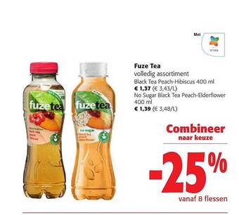 Colruyt Fuze tea aanbieding