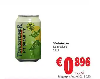 Colruyt Tönissteiner ice break fit aanbieding