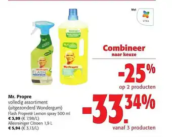 Colruyt Mr propre flash propreté, allesreiniger aanbieding