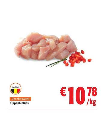 Colruyt Kippenblokjes aanbieding