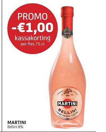 Martini bellini 8%