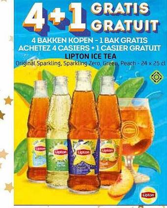 BelBev Lipton ice tea aanbieding