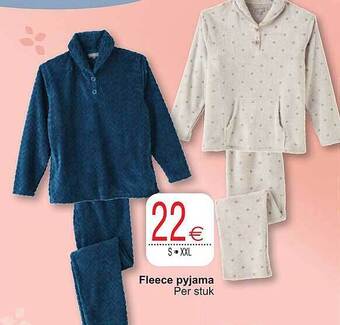 Cora Fleece pyjama aanbieding