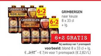 Spar Grimbergen blond aanbieding