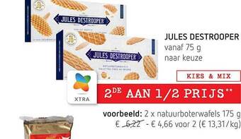 Spar Jules destrooper aanbieding