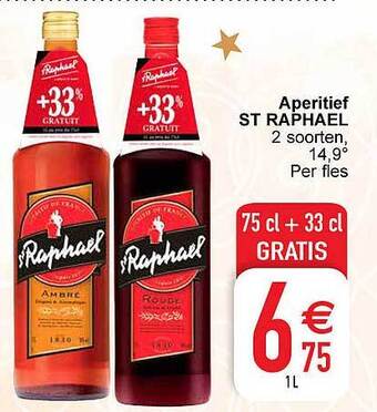 Cora Aperitief st raphael aanbieding
