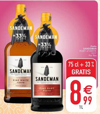 Cora Porto sandeman aanbieding
