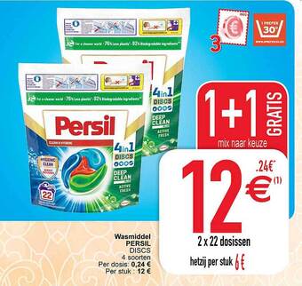 Cora Wasmiddel persil aanbieding