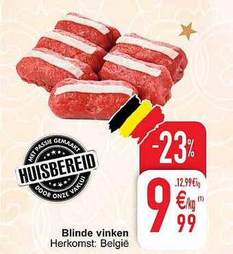 Cora Blinde vinken aanbieding