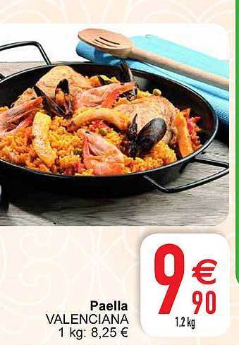 Cora Paella valenciana aanbieding