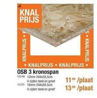 Cevo Osb 3 kronospan aanbieding