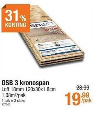 Cevo Osb 3 kronospan aanbieding