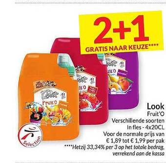 Intermarché Look fruit' o aanbieding