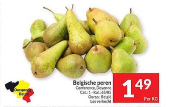 Belgische peren