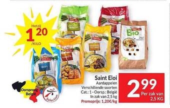 Intermarché Saint eloi aardappelen aanbieding