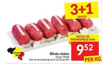 Intermarché Blinde vinken aanbieding