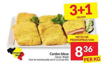 Intermarché Cordon bleus aanbieding