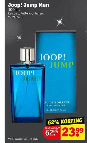 Kruidvat Joop! jump men eau de toilette voor heren aanbieding