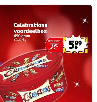 Kruidvat Celebrations voordeelbox aanbieding