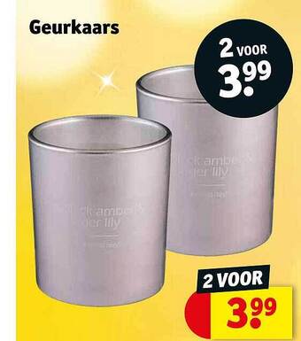 Kruidvat Geurkaars aanbieding