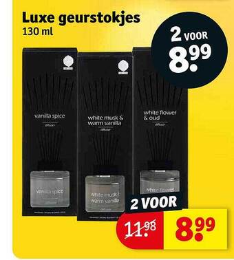 Kruidvat Luxe geurstokjes aanbieding