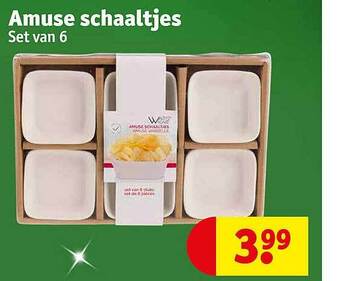 Amuse schaaltjes
