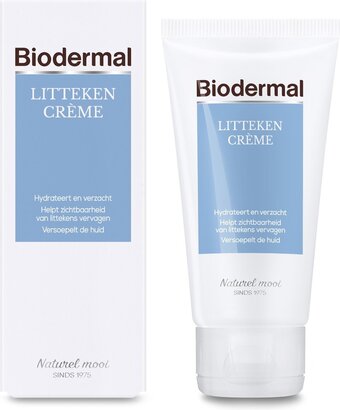 Bol.com Biodermal littekencrème - vermindert zichtbaarheid van littekens - litteken crème tube 75ml aanbieding