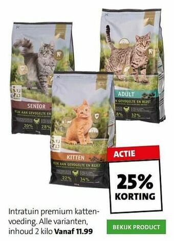 Intratuin Intratuin premium kattenvoeding aanbieding