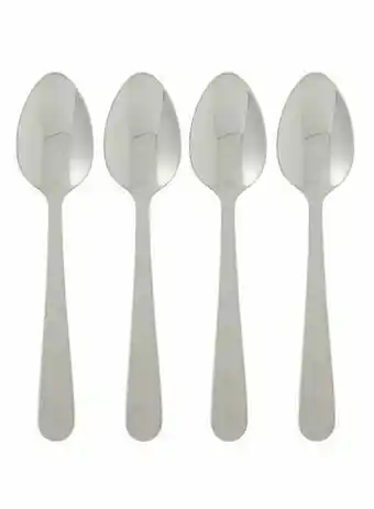 HEMA HEMA Theelepels 12cm Sydney - 4 Stuks (zilver) aanbieding