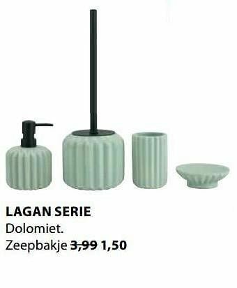 Lagan zeepbakje