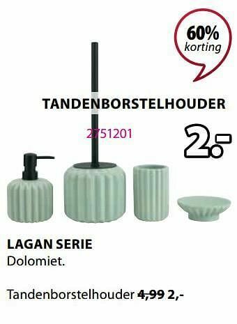Lagan tandenborstelhouder