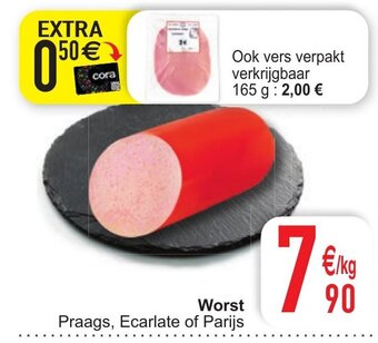 Cora Worst aanbieding