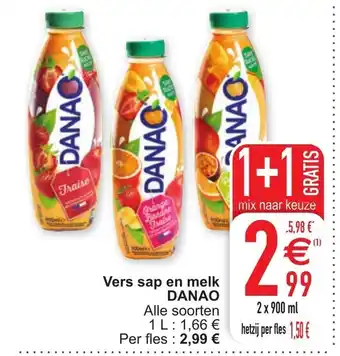 Danao Vers sap en melk