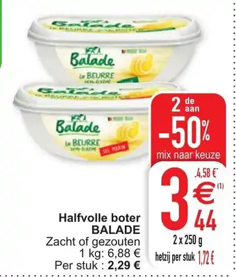 Cora Balade Halfvolle boter aanbieding