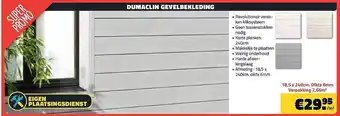 Bouwcenter Frans Vlaeminck Dumaclin Gevelbekleding 240cm aanbieding
