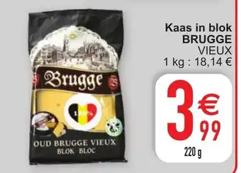 Cora Brugge Kaas in blok aanbieding